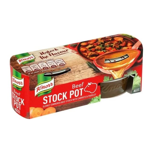 Knorr Beef Stock Pot 4 x 28g
