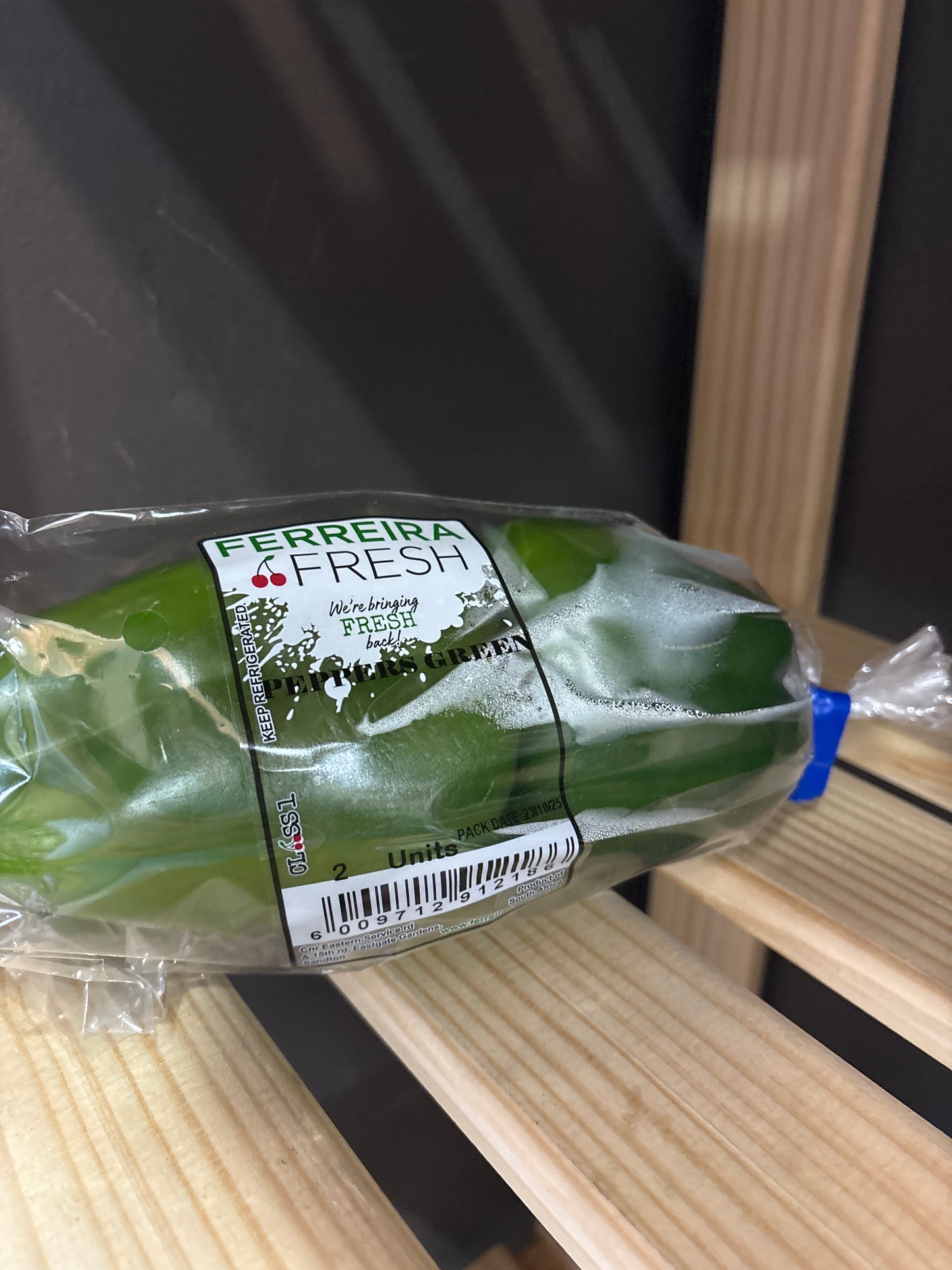 Ferreira fresh green peppers 