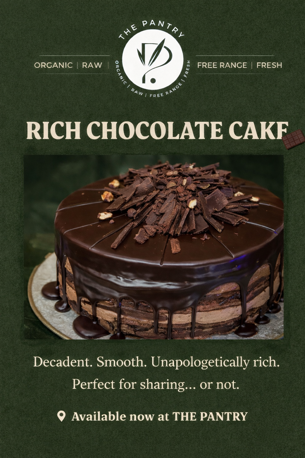 M&B Rich Chocolate cake