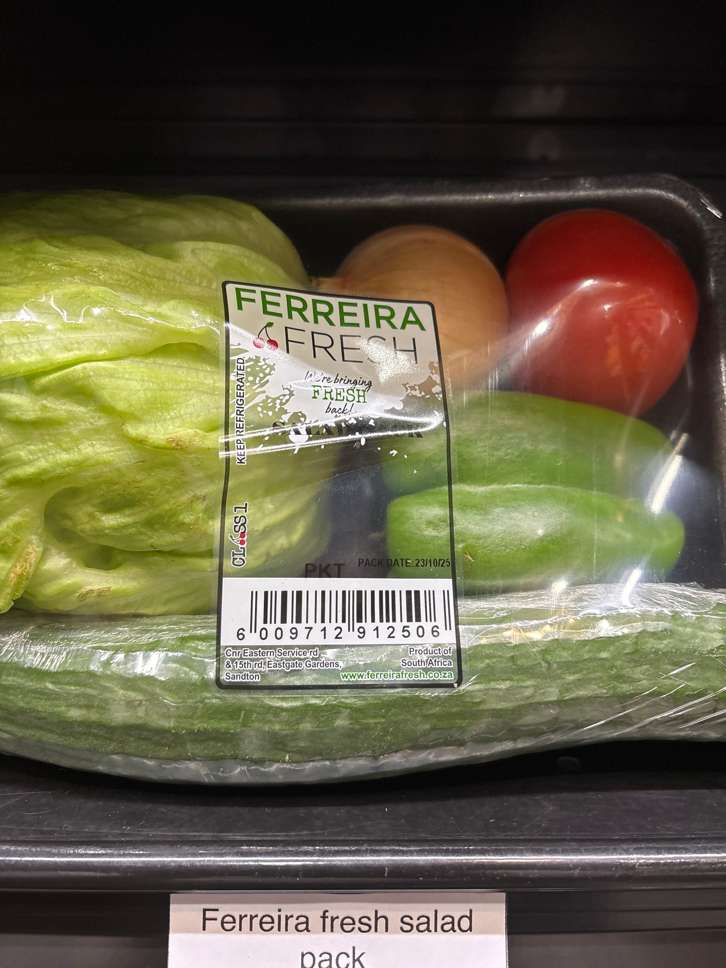 Ferreira fresh salad pack 