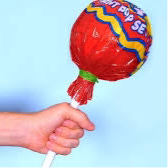 Broadway Gigantic Lollipop Blue with 12 lollies