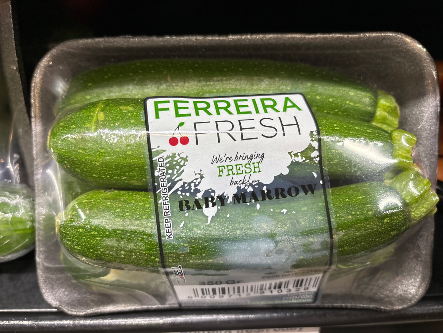 Ferreira fresh baby marrow 350 g 