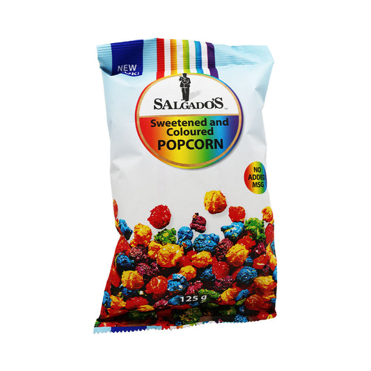 Salgado’s Sweetened and Coloured popcorn 125g