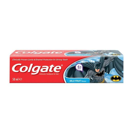 Colgate Kids 6+ Years Batman Anticavity Mild Fruit Toothpaste - 50ml