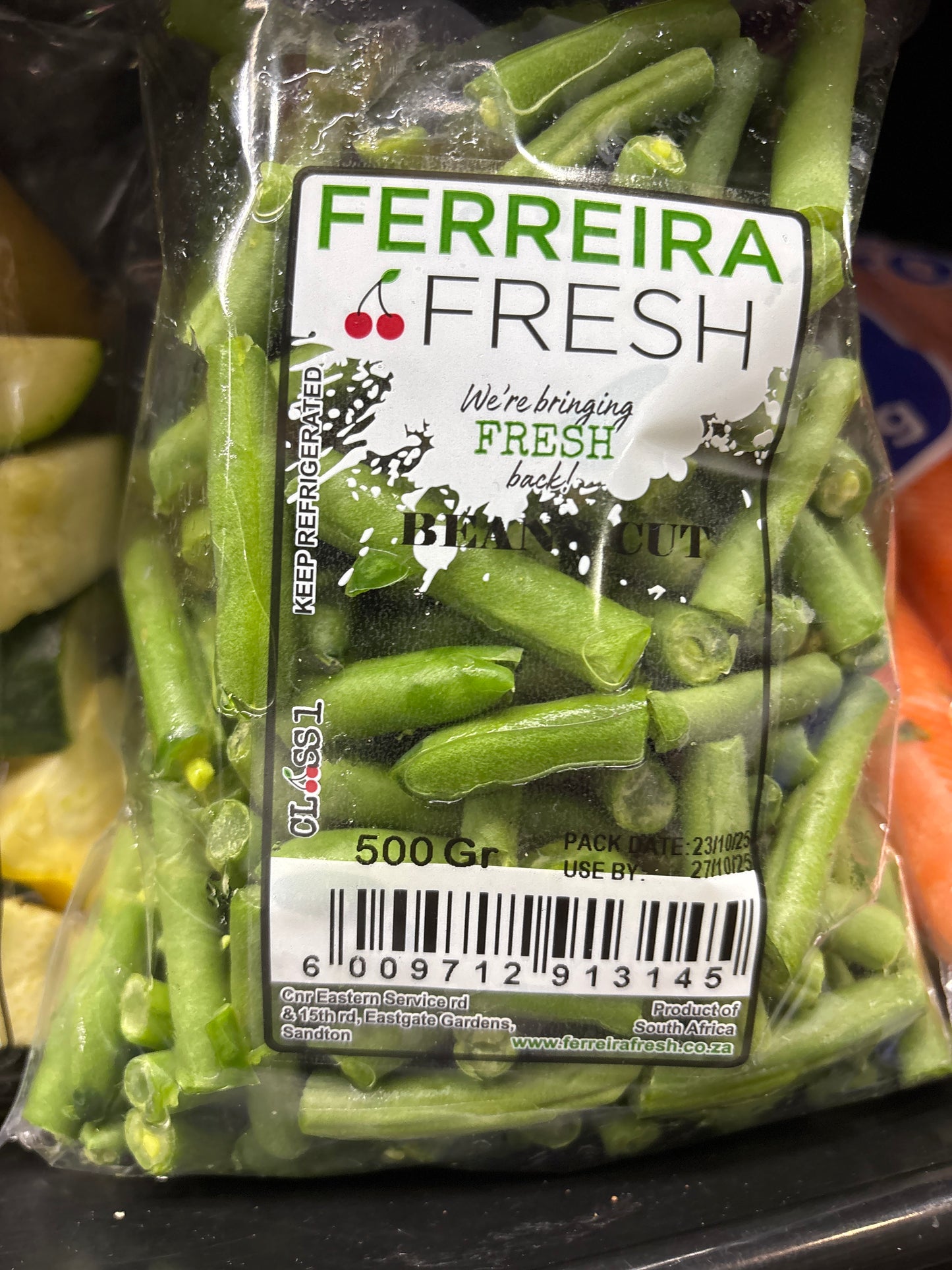 Ferreira fresh beans cut 500 g 