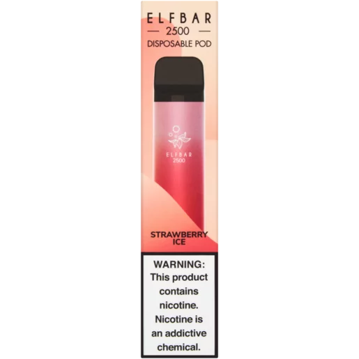 ELFBAR 2500 Strawberry Ice 5% Disposable Vape