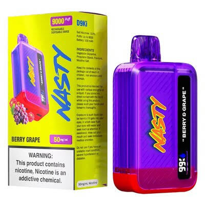 Nasty Disposable Vape Berry Grape 9000 Puff