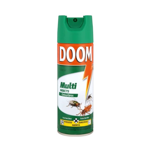 Doom Super Multi Insects Odourless Aerosol Insecticide 300ml