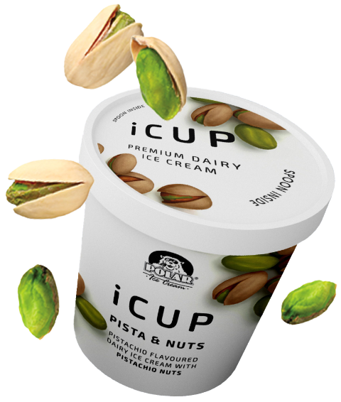 iCup Pista and Nut Ice Cream 125ml