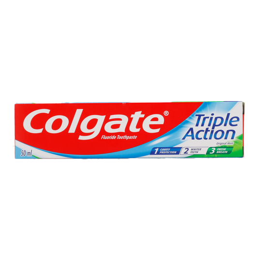 Colgate Triple Action Toothpaste 50ml