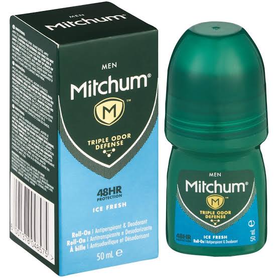 Mitchum Men's Advanced Ice Fresh Invisible Roll-On 35ml singles