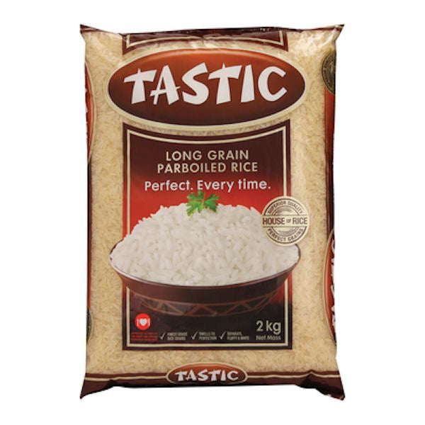 Tastic long grain parboiled rice 2kg