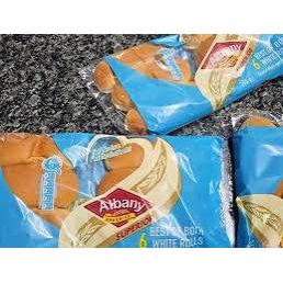 Albany Superior Best of Both White Hotdog Rolls 6 Pack