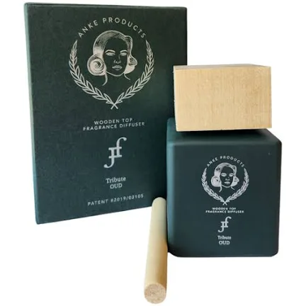 Anke Tribute Oud Wooden Top Diffuser Gift Box 160ml