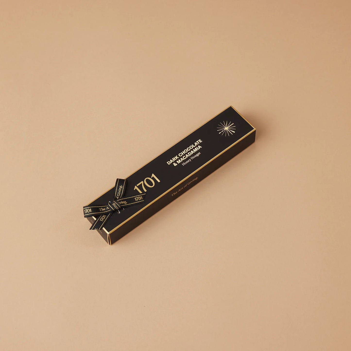 1701 Belgian chocolate infused honey nougat bar 100g