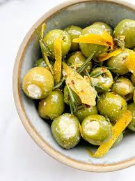 Romesco Feta Stuffed Olives Jar
