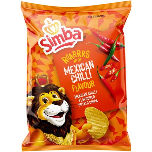 Simba Mexican Chilli chips 120g