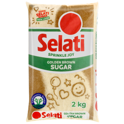Selati 2kg Golden Brown Sugar
