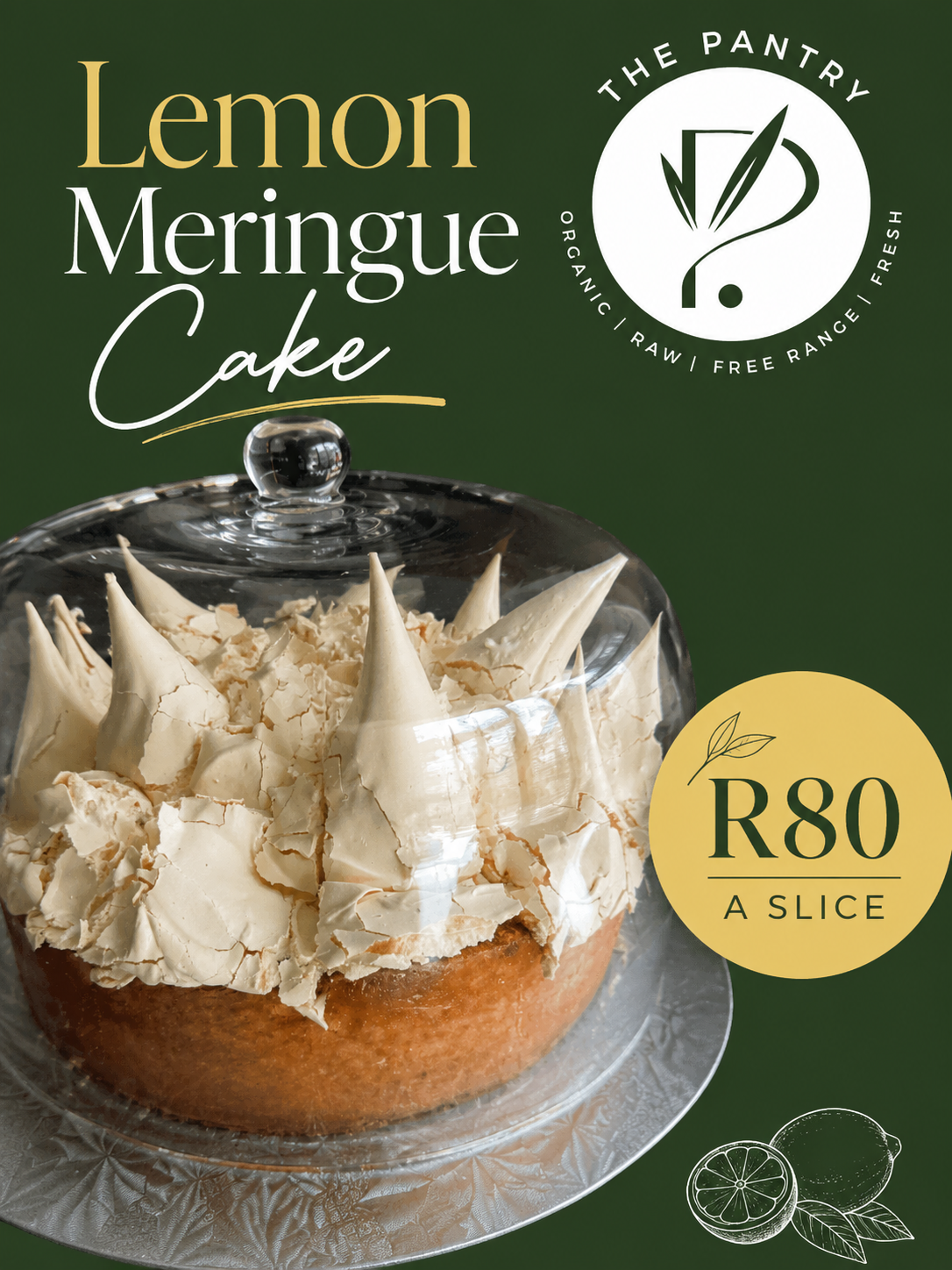 Lemon meringue Cake
