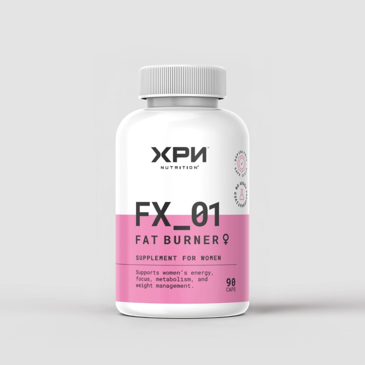 XPN Nutrition FX_01 fat burner supplement for women 