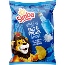 Simba salt and vinegar 120 g