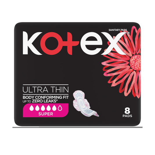 Kotex® Ultra Thin Pads Super Plus Wings - 8's