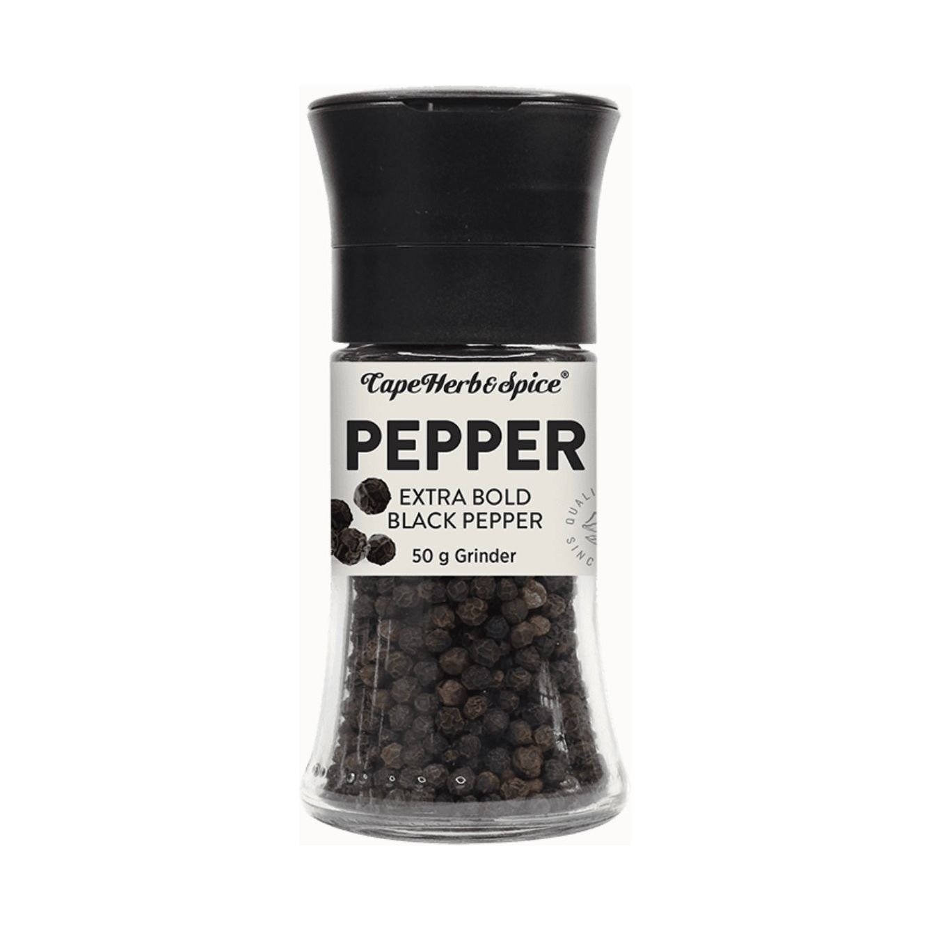 Cape Herb & Spice Black Pepper Grinder 50g
