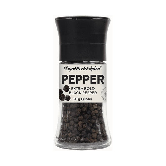 Cape Herb & Spice Black Pepper Grinder 50g