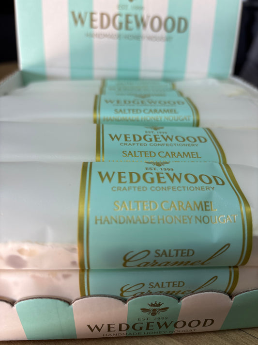 Wedgewood handmade honey nougat salted caramel
