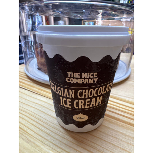 Popco Belgian Chocolate ice cream tub 500ml