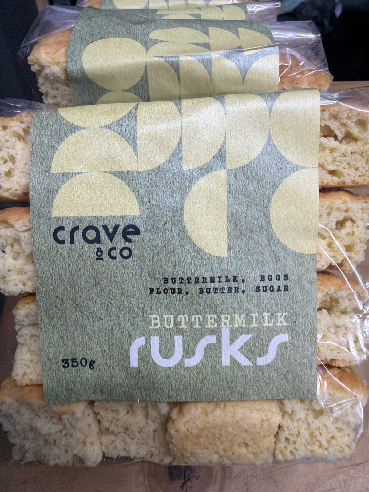 Crave & co buttermilk rusks