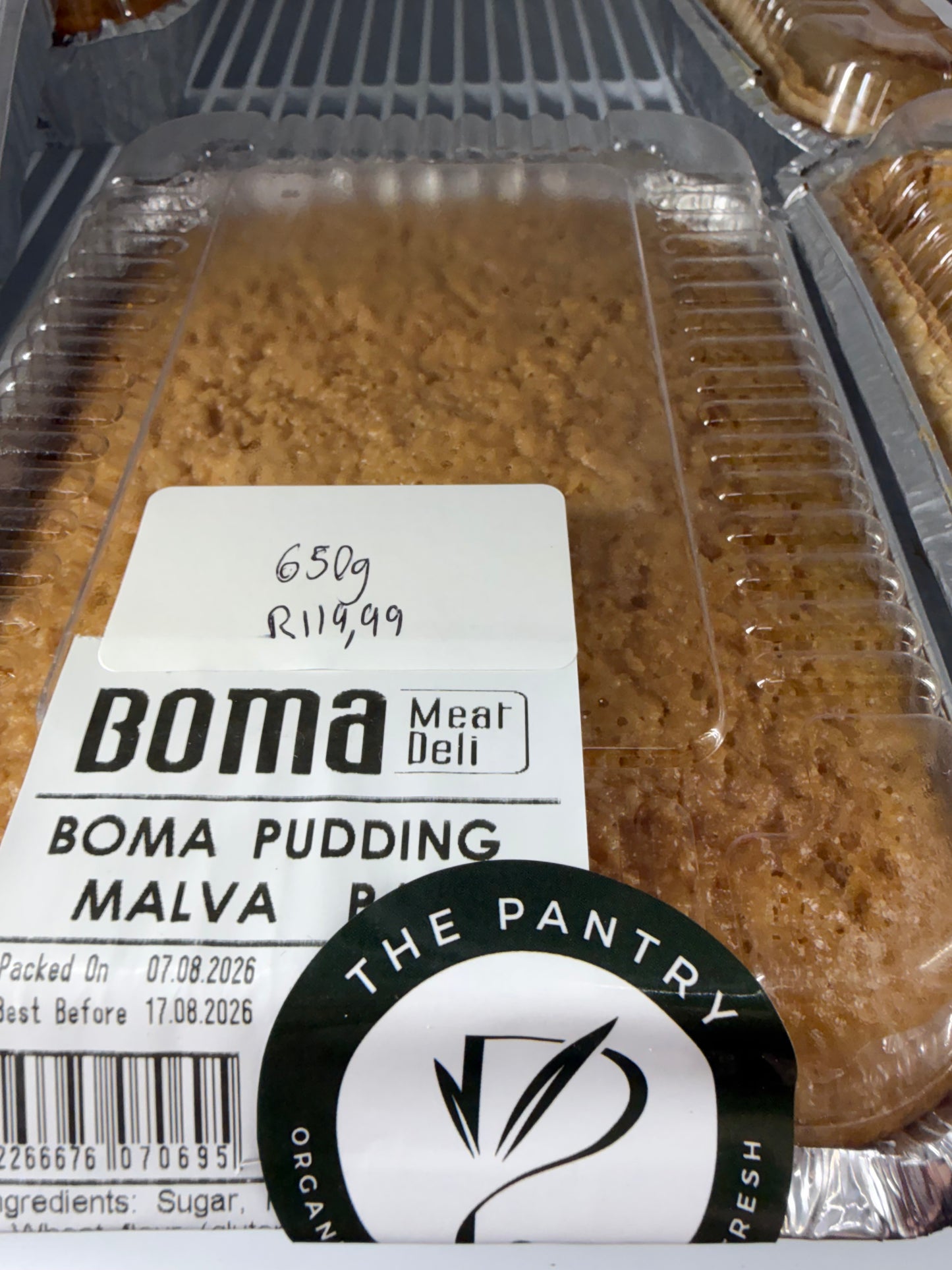 Boma Malva pudding 650g