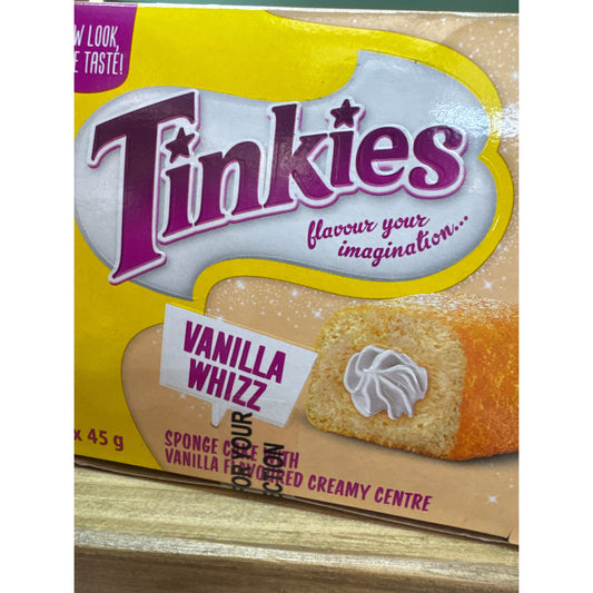 Vanilla Tinkies 45g