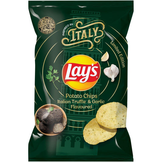 Lay’s Potato Chips 120g Italian Truffle & Garlic Flavoured