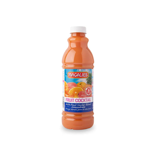 MAGALIES - 1 litre Fruit Cocktail 40% 1+4 fruit nectar concentrate