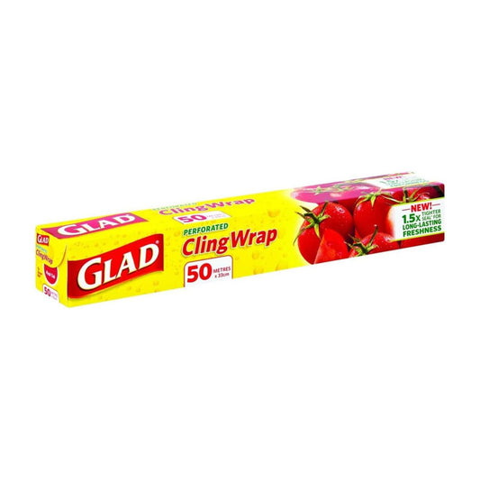 Glad Perforated Cling Wrap, 50 Meter Length