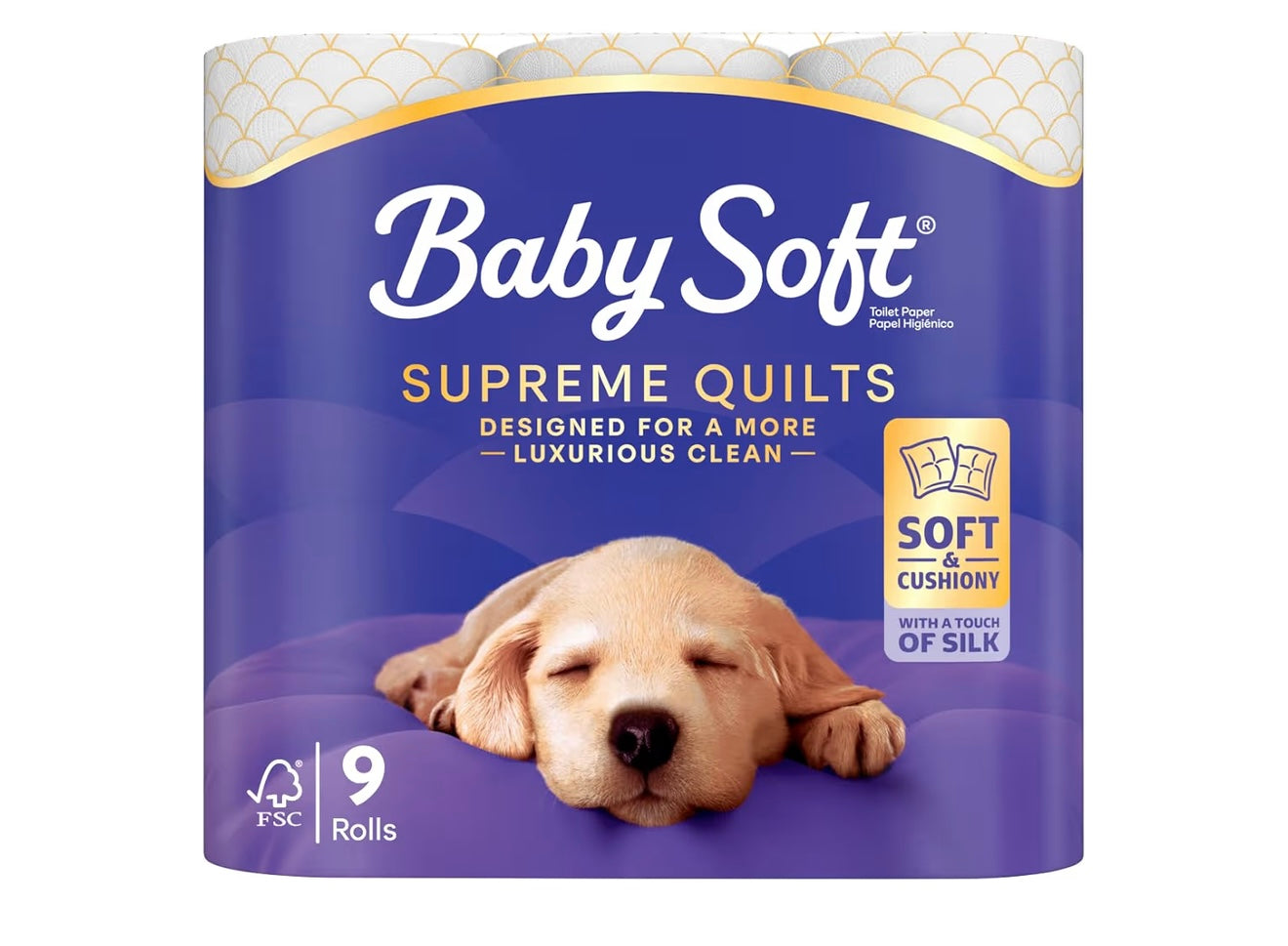Baby Soft® Supreme Quilts 2Ply 9's