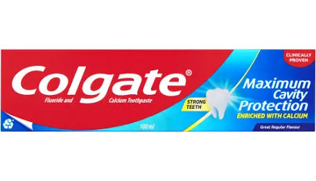 Colgate Maximum Cavity Protection Toothpaste Fluoride & Calcium 100ml
