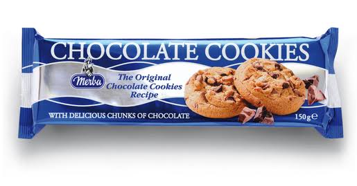 Merba chocolate cookies 150g