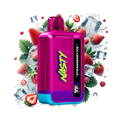 Nasty Strawberry Ice 5.0% Rechargeable 9000 Puffs Disposable Vape