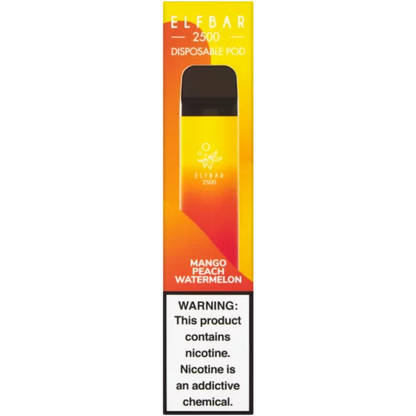 ELFBAR 2500 Mango Peach Watermelon 5% Disposable Vape