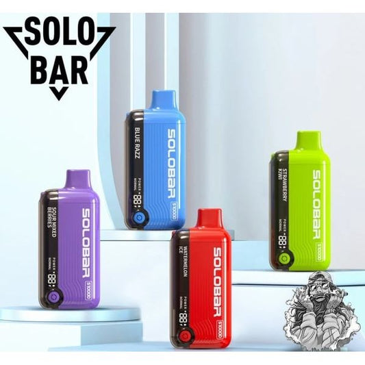 SOLOBAR - Grape Ice (10,000 Puffs)