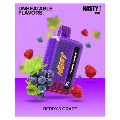 Nasty Disposable Vape Berry Grape 9000 Puff