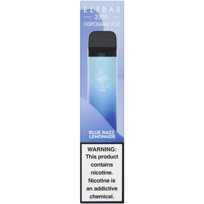 ELFBAR 2500 Blue Razz Lemonade 5% Disposable Vape 8ml