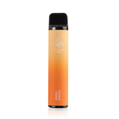 ELFBAR 2500 Grape Energy 5% Disposable Vape 8ml