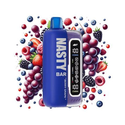 Nasty Berry Grape Disposable Rechargeable Vape 16000 Puff