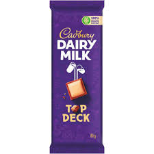 Cadbury Top Deck slab chocolate 80g
