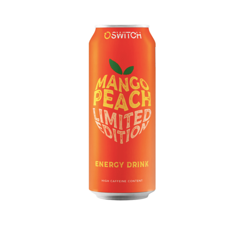 Switch Mango & Peach Energy Drink 500ml