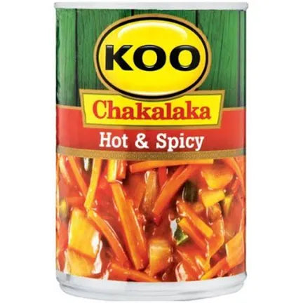 Koo Chakalaka Hot & Spicy 410g