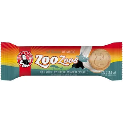 Bakers Zoo Zoos Biscuits 125g